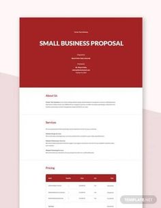 FREE 20+ Small Business Proposal Samples in PDF, MS Word, Google Docs, Pages, Publisher