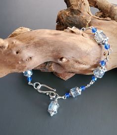 So Beautiful, Crystal Beaded Bracelet, Blue Crystal Bracelet, Sky Blue See Through Crystals, Rosary Style, Sparkling Crystals. Czech Glass Bead Bracelet, Blue Crystal Bracelet, Crystal Beads Bracelet, Glass Beaded Bracelets, Sparkling Crystal, Blue Bracelet, Blue Crystals, Czech Glass Beads, Crystal Bracelets