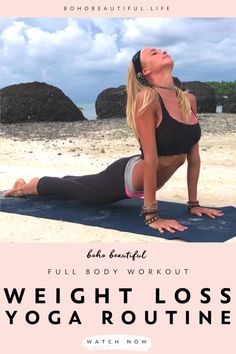 Quick Yoga Workout, Exercise Flexibility, Workout Fat Loss, Flexibility Stretches, Yoga For Flat Belly, Yoga Workout Routine, Flexibility Yoga