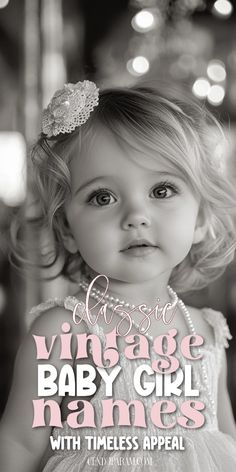 Baby Girl Name Lists here! Looking for some name inspiration for your baby girl? You can't go wrong with timeless classic girl names. Check out this Vintage Girl Names List with meanings and origins. These classic baby girl names have stood the test of time. Old beautiful girl names. Old baby names. Old fashioned baby names for girls. Classy baby girl names. Elegant baby girl names. Traditional baby girl names. Victorian girl names. Very old baby girl names. Old time names. Best baby names list of 2025! Enjoy and leave comment below! Traditional Baby Girl Names, Vintage Girl Names, Old Fashion Girl Names, Classic Girls Names, English Baby Girl Names