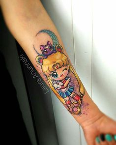 Laura Anunnaki, Sailor Moons, Tattoos Infinity, Omerta Tattoo, Sweet Tattoos, Tatuaje A Color, Badass Tattoos