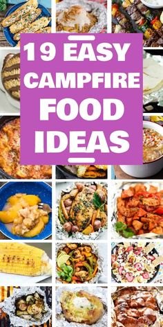 the ultimate guide to campfire food ideas