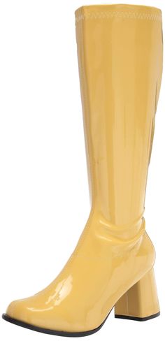 PRICES MAY VARY. Stretch polyurethane Pull up boot Stacked heel Inner Zipper Retro Knee High Boot Boot Fashion, Ellie Shoes, Womens Knee High Boots, Luxury Store, Pull Up, Pharmacy Gifts, Stacked Heel, Knee High Boots, Fashion Boots