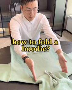 Hoodie Folding, How To Fold Flannel Shirts