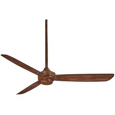 a brown ceiling fan on a white background