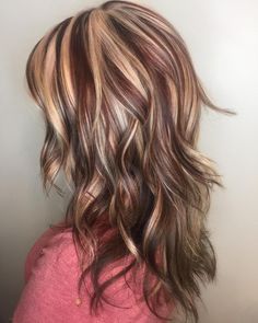 Website Gallery, Web Ideas, Chunky Highlights, Hair Color Shades, Gallery Website, Hair Color Purple, Winter Hair Color, Hair Color Highlights, Hair Color And Cut