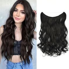 1. Our wigs are made of High Temperature Fiber. Natural, soft and comfortable just like human hair. 2. Wigs come in various shapes, lengths, colors, easily make it possible to change your hair style within minutes, of course no damage to your original hair. 3. This is Most affordable price and very easy to apply. The best hair extension shopping options based on the price compare to real human hair extensions. Also the best choice for short term or entry level using. Color: Hair Extensions-2#. Hair Extensions Highlights, Wire Hair Extensions, Real Human Hair Extensions, Hair Extensions Best, Headband For Women, Real Human Hair, Color Hair, Headbands For Women, Hair Extension