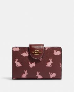 https://images.coach.com/is/image/Coach/cf526_immzi_a0?$mobileProductZoom$ Cute Stuff, What In My Bag, Rabbit Print, Coach Outlet, Luxury Wallet, Lunar New Year