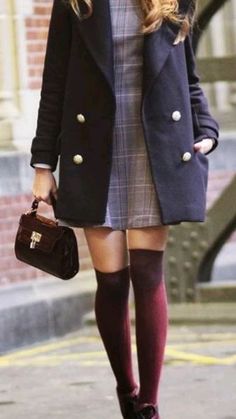 Spencer Hastings, Estilo Preppy, Rock Punk, Mod Fashion, 가을 패션, Knee High Socks, Mode Vintage, Looks Style, Mode Inspiration