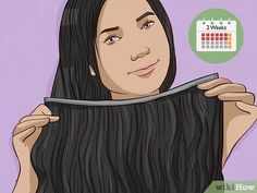 How to Glue Hair Extensions (with Pictures) - wikiHow Extensions Short Hair, Nano Hair Extensions