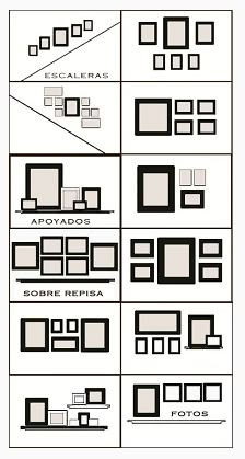 different types of black and white squares, with the text below them in several languages