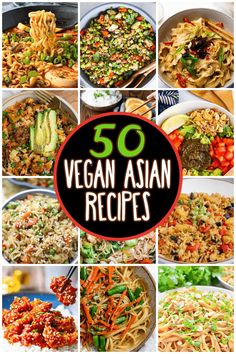 Vegan Asian Recipes That Pack Incredible Flavor Vegan Asian Dishes, Vegan Chinese Food, Vegetarian Asian, Vegan Chinese, Vegan Asian Recipes, Vegan Party Food, Asian Dinners, Asian Vegetables