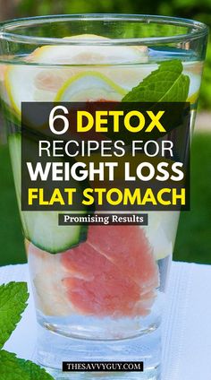 Flatten Stomach, Flat Stomach, Lose 50 Pounds, Detox Recipes, Lose 20 Pounds, Burn Belly Fat