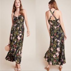 Questions? Leave A Comment Below! Nwot Small Pink Ruffle Hem Maxi Dress For Date Night, Pink Maxi Dress With Ruffle Hem For Date Night, Ruffled Maxi Dress, Anthropologie Dress, Anthropologie Dresses, Leave A Comment, Anthropologie, Colorful Dresses, Maxi Dress