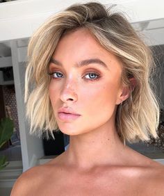 Choppy Bob Balayage Extensions, Bronde Balayage, Short Hair Balayage, Hair Flip, Penteado Cabelo Curto, Trending Haircuts, Blonde Bobs, Blonde Bob