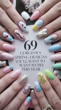 Seasonal Nails, Fall Nail Colors, Spring Design, Classy Nails