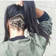 Hair Tattoo, Tattoo Simple, Trendy Haircuts