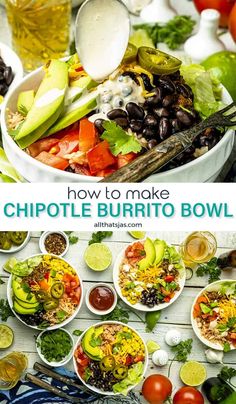 how to make chipotle burrito bowl