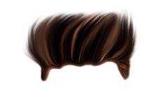 an abstract photograph of brown hair blowing in the wind