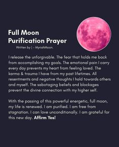 the full moon is shown in this poem