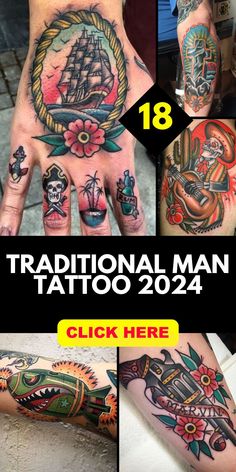 the traditional man tattoo is here click here to see more tattoos on hand and foot