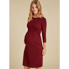 There's a reason why this dress is our longest standing bestseller. Timeless and seasonless, it's premium jersey fabric fits your curves in all the right places, making it universally flattering. With bracelet-length sleeves for added chic and an above the bump waistband with pleat detailing to create a beautiful shape. Maternity Work Outfit, Maternity Work Dresses, Maternity Work Wear, Bridge Dress, Maternity Work Clothes, Pregnant Fashion, Long Sleeve Maternity Dress, Lace Maternity Dress, Baby Bump Style