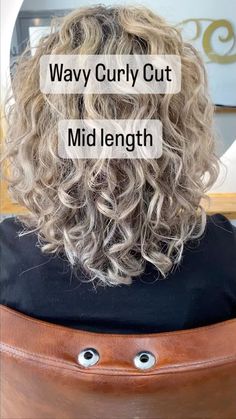 Curl Specialist, Wavy Hair Care, Permed Hair, Richard James, Medium Length Curly Hair, News Letter, Gray Hair Highlights, Curl Pattern, Wavy Curly Hair