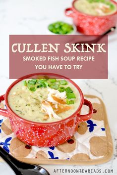 bowl filled with soup and a spoon on the side Cullen Skink Recipe, Smoked Haddock Recipes, Cullen Skink, Smoked Cod, Seafood Stew Recipes, Salmon Soup, Haddock Recipes, Scottish Recipes, Hearty Soup