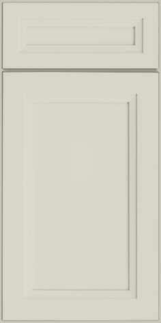 an image of a white cabinet door