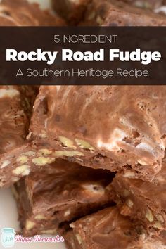 This Rocky Road Fudge is the perfect mix of chewy, crunchy, salty, and sweet, thanks to creamy chocolate, peanuts, and soft marshmallows. My grandma’s recipe is a family favorite, made with just five simple ingredients and no baking needed.