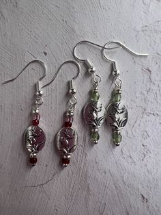 These wire earrings have a silver bead, which has a butterfly and a tulip. It is accented by seed beads the beads come in different accent colors. Please specify which color you would like. Tulip Earrings, Jewelry Accessories Ideas, Funky Jewelry, Silver Bead, Wire Earrings, Jewelry Inspo, A Butterfly, Ear Jewelry, Diy Earrings