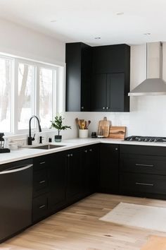 the kitchen is clean and ready for us to use in its new owner's home