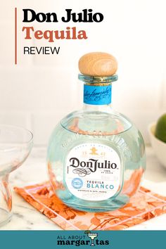 Check out our Don Julio Blanco Tequila review and see if this highland agave tequila is a worthy addition to favorite cocktail recipes. Jose Cuervo Margarita, Don Julio Tequila, Flavored Alcohol, Classic Margarita Recipe, Tequila Tasting