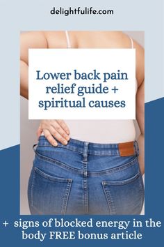 Want advice from an expert? Here are my top tricks and remedies for lower back pain. Experiment with peppermint essential oils, ice, stretches and exercises to remedy lower back pain relief at home. Learn how to activate your abdominals to protect your lower back while you move. Discover the spiritual causes of lower back pain, plus a free bonus article about recognizing the signs of blocked energy in the body. Severe Lower Back Pain, Blocked Energy, Low Back Stretches, Upper Back Pain, Lower Back Pain Relief, Injury Recovery, Lower Back Exercises