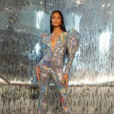 Galaxy 17 Glamorous Fitted Full-length Jumpsuit, Glamorous Fitted Full-length Jumpsuits And Rompers, Fitted Jumpsuits And Rompers For Cocktail Parties, Michael Costello, Color Options, Two Piece Pant Set, Jumpsuit, How To Wear