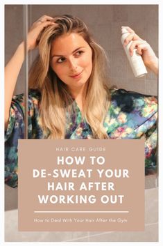 How to De-Sweat Your Hair After a Workout _______________________________________ #postgymworkout #haircare #hairguide #haircareguide Post Workout Hair, Gym Hairstyles, Curly Hair Photos, Workout Hairstyles, Hair Guide, Hair Rinse, Diy Hair Care, Fresh Hair, Grow Hair Faster