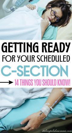 A woman about to have a c-section and getting an iv into her arm and preparing for a scheduled c-section with these c-section tips and advice. Csection Hospital Bag, Things New Moms Need, Postpartum Products, New Mom Needs