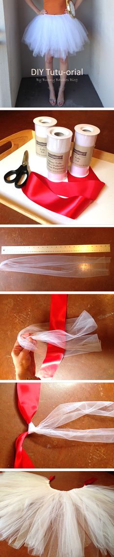 Tutu tutorial, such a simple way to make a tutu! Wonderland Rabbit Costume, Alice In Wonderland Rabbit Costume, Diy Alice In Wonderland, Make A Tutu, Wonderland Rabbit, Alice In Wonderland Rabbit, Tutu Tutorial, How To Make Tutu, Hallowen Ideas