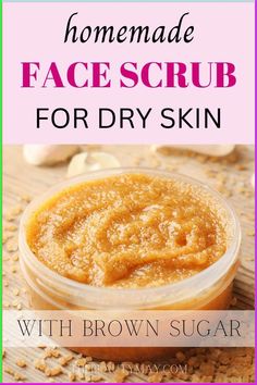 Finding the right balance between exfoliating dead skin cells and maintaining hydration is crucial. Here’s a simple yet effective recipe for a homemade face scrub for dry skin that will leave your skin feeling soft, smooth, and revitalized. Face Scrubs For Dry Skin, Homemade Health And Beauty Products, Homemade Face Wash For Dry Skin, Diy Exfoliating Face Scrub For Dry Skin, Best Exfoliator For Face Dry Skin, Homemade Face Exfoliating Scrub, Diy Exfoliating Body Scrub For Dry Skin, Natural Face Scrub Homemade, Diy Face Scrub Exfoliating Glowing Skin