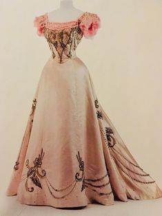 Jeanne Paquin, Historical Gowns, Historical Costuming, 파티 드레스, Old Dresses, Victorian Clothing