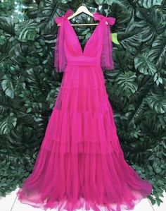 Our Email Address:lisamony@outlook.comHow to Order:How to choose color after purchaseStep 1: click on Layered Prom Dress, Long Formal Dress, V Neck Prom Dresses, Short Homecoming Dress, Pink Tulle, Handmade Dresses, Formal Evening Dresses, Custom Dresses, Formal Dress