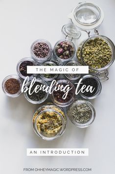 the magic of blending tea an instruction