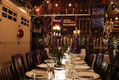 Vintage chandeliers, wall sconces, string lights, candelabras, etc. Garage Turned Event Space, Turning Garage Into Party Space, Party In The Garage, Turn Garage Into Party Space, Garage Party Set Up Ideas