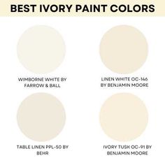 the best ivory paint colors for your home