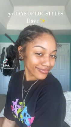 #locs #locstyles #loctutorials <3 Sister Locs On Short Hair, Nappy Hair, Hair Maintenance Tips