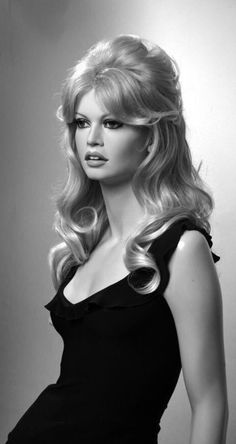 Blonde Updo, Vintage Hairstyle, Bridget Bardot, Long Hairstyle, Trendy Hairstyle