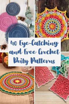 crochet doily patterns Traveling Afghan, Placemat Patterns, Crochet Placemat, Crochet Placemat Patterns, Free Crochet Doily Patterns, Home Crochet, Crochet Dollies, Pineapple Crochet, Crochet Bag Pattern Free