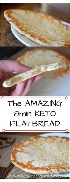 the amazing 3 minute keto flatbread