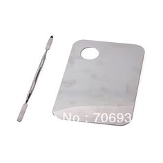 Nail Tools Color Mixing Palette Stainless Steel Plate 1pcs/lot Nail Art Cases the tools Color Mixing Palette, Nail Scissors, Beauty Supplies, Art Case, Stainless Steel Plate, Trim Nails, Best Nail, The Tools