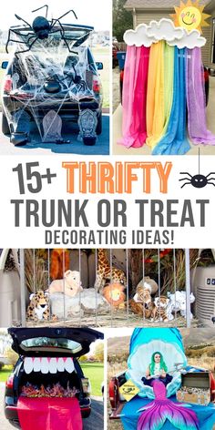 the trunk or treat decorating ideas for halloween